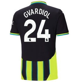 Manchester City Gvardiol 24 Venkovní 2024-25 - Fotbalové Dresy (S/S)